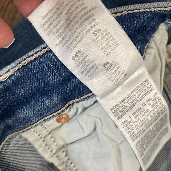 MOTHER THE INSIDER CROP STEP CHEW WASH DANCING ON COALS Hi Rise Kick Flare Ankle - Picture 12 of 16